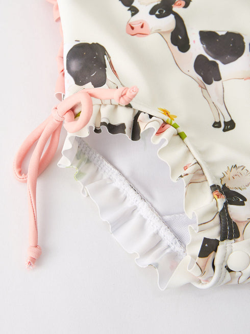 cow-floral-girls-swimsuit Rylee-Faith-Designs-Sophia's Style-3