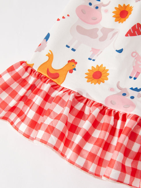 farm-ruffle-girls-dress Rylee Faith Designs - Sophia's Style-5