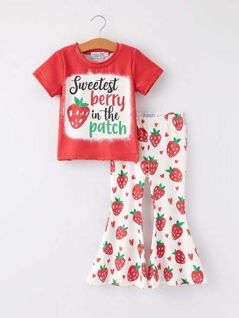 girls-strawberry-flared-pants-set Rylee-Faith-Designs-Sophia's StyleOutfit-1