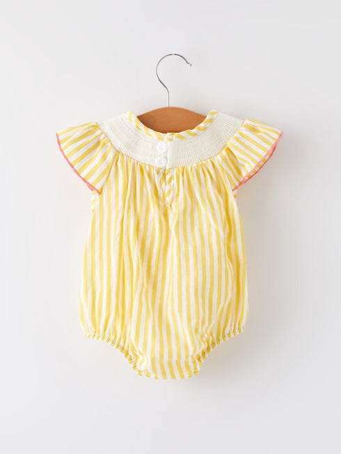 spring-summer-chick-floral-embroidery-smocking-girls-romper Rylee Faith Designs - Sophia's Style-2