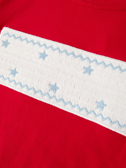 4th-of-july-star-embroidery-smocking-boys-set Rylee-Faith-Designs-Sophia's Style-3