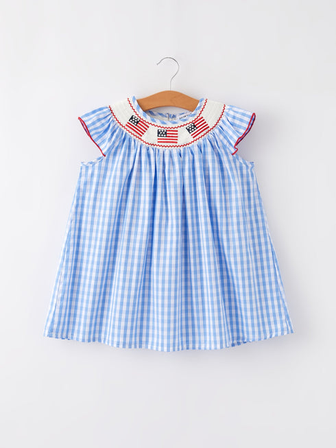 4th-of-july-flag-embroidery-smocking-girls-dress Rylee-Faith-Designs-Sophia's StyleDress-1