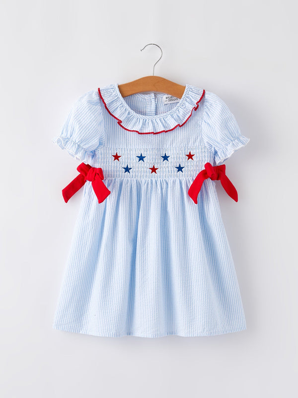 4th-of-july-boys-smocking-star-embroidered-dress Rylee-Faith-Designs-Sophia's StyleDress-1