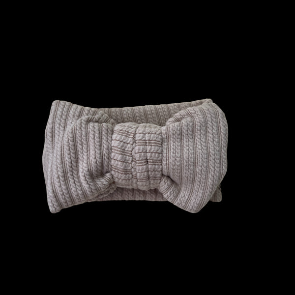 luna-luca-top-knot-headband-tan Luna and Luca Newborn Baby Clothes