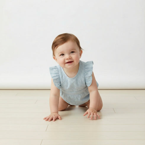 organic-eyelet-flutter-romper-light-blue-eyelet-makemake-organics-sophias-styleEyelet Flutter Romper-1