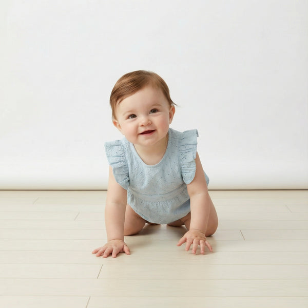 organic-eyelet-flutter-romper-light-blue-eyelet-makemake-organics-sophias-styleEyelet Flutter Romper-1