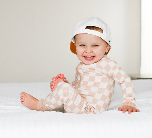 sandy-checkers-dream-romper Dream-Big-Little-Co-pajama-baby-blanket