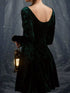 velvet-round-neck-long-sleeve-dress-Sophia's Style-8
