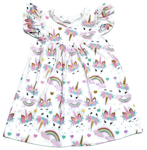 unicorn-milk-silk-flutter-dress Great Lakes kids - Sophia's Style-2