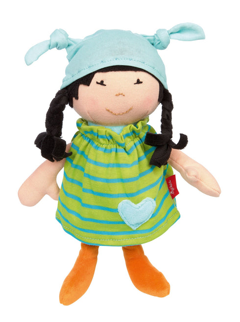 plush-doll-with-green-outfit-sigikid-Sophia's Style-Dolls & Finger Puppets-1
