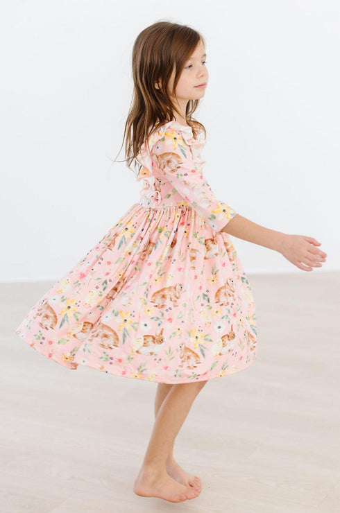 chicks-bunnies-ruffle-twirl-dress Mila & Rose - Sophia's Style-5