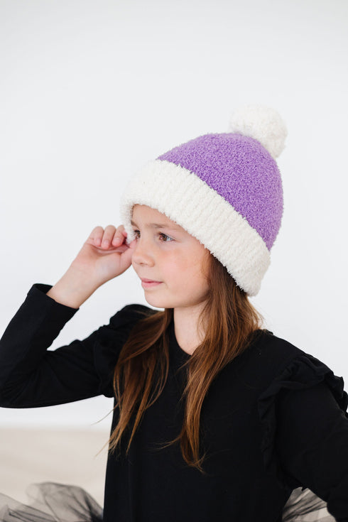 lilac-coconut-cozy-pom-beanie Mila & Rose - Sophia's Style-3