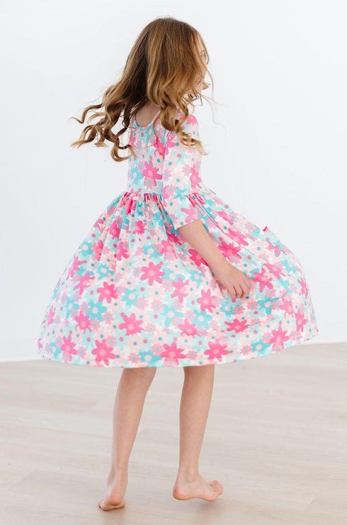 petal-perfection-3-4-sleeve-pocket-twirl-dress Mila & Rose - Sophia's Style--3T--4
