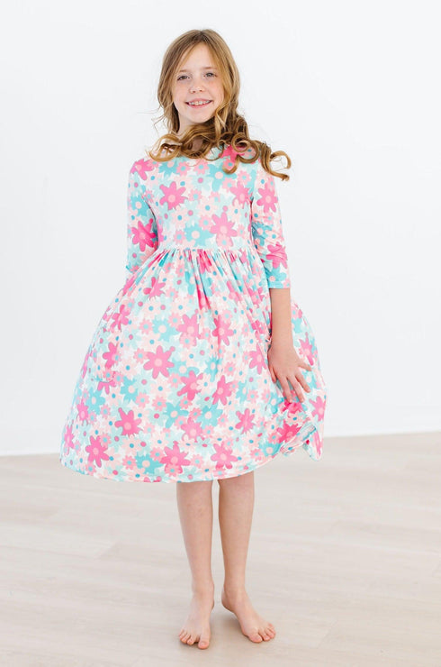 petal-perfection-3-4-sleeve-pocket-twirl-dress Mila & Rose - Sophia's Style--45783--6