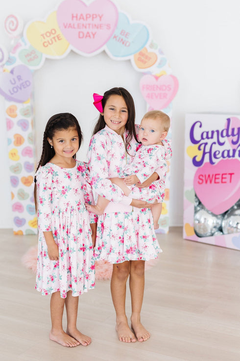 gingham-bows-3-4-sleeve-flutter-twirl-bodysuit Mila & Rose - Sophia's Style-5