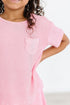 bubblegum-pink-scrunchy-pocket-tee Mila Rose - Sophia's Style-4