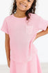 bubblegum-pink-scrunchy-pocket-tee Mila Rose - Sophia's StyleScrunchy Pocket Tee-1