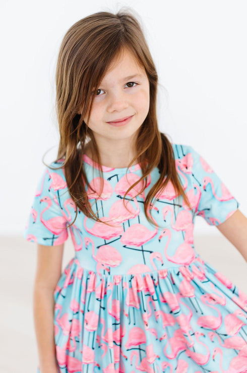 pretty-in-pink-flamingos-s-s-twirl-dress Mila & Rose - Sophia's Style--4T--5