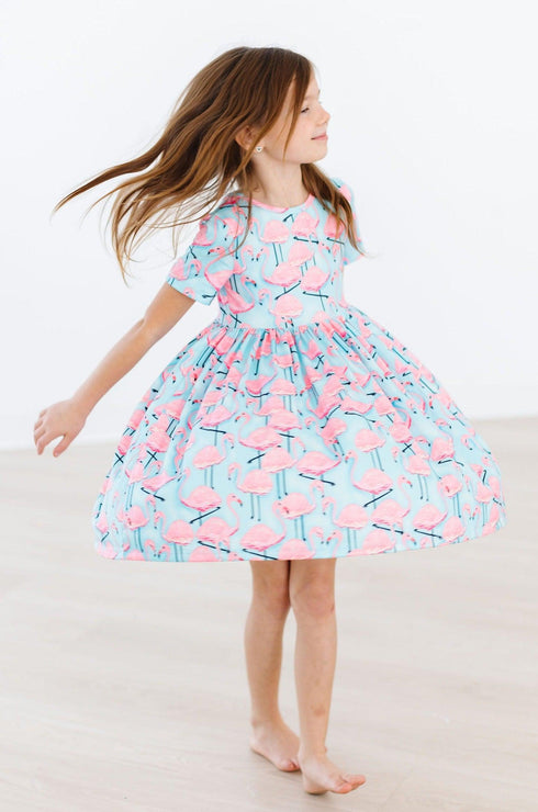 pretty-in-pink-flamingos-s-s-twirl-dress Mila & Rose - Sophia's Style--45910--8