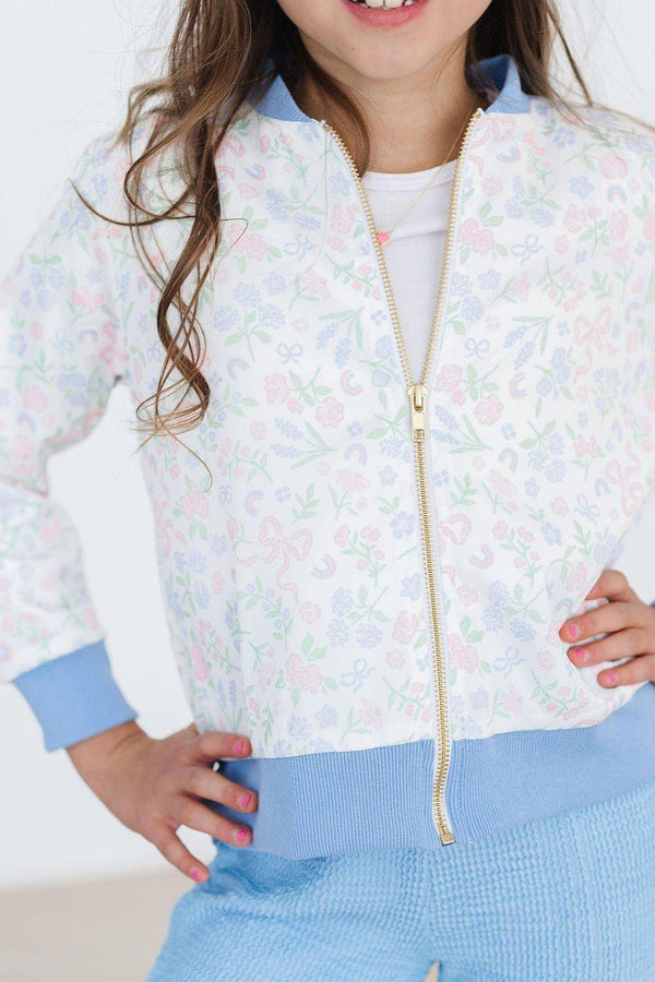 cloud-9-satin-jacket Mila & Rose at Sophia's Style-Cloud 9 Satin Jacket-2T-Satin Jacket-1