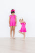 hot-pink-s-s-twirl-leotard Mila & Rose at Sophia's Style-Hot Pink S/S Twirl Leotard-6-12M-Twirl Leotard S/S-1