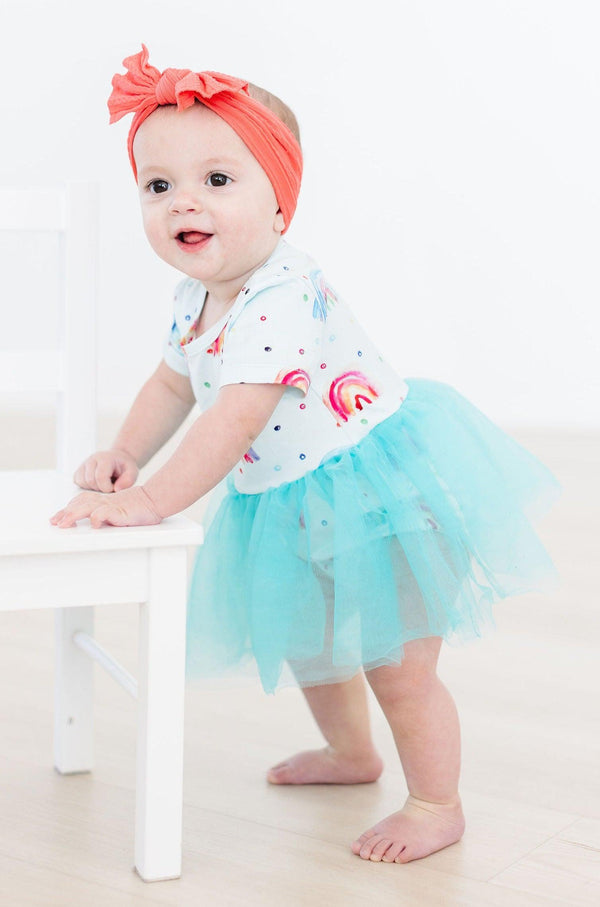 rainbow-grooves-tutu-bodysuit Mila & Rose - Sophia's Style-Rainbow Grooves Tutu Bodysuit-0-3M--1