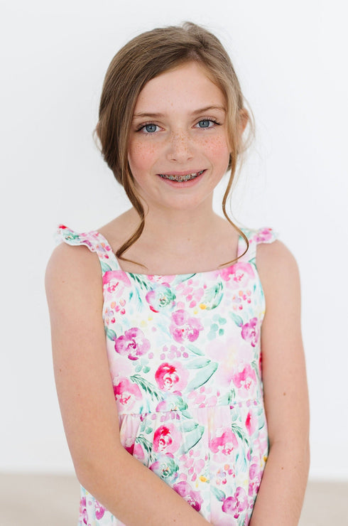 watercolor-floral-ruffle-maxi-dress Mila & Rose - Sophia's Style-5