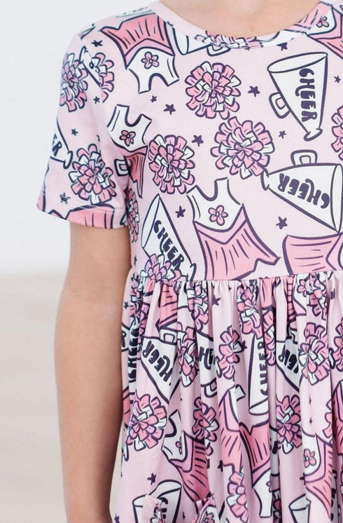 cheer-s-s-pocket-twirl-dress Mila & Rose - Sophia's Style-Cheer S/S Pocket Twirl Dress-6-12M--1