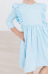 bluebird-3-4-ruffle-twirl-dress Mila & Rose - Sophia's Style--3T--4