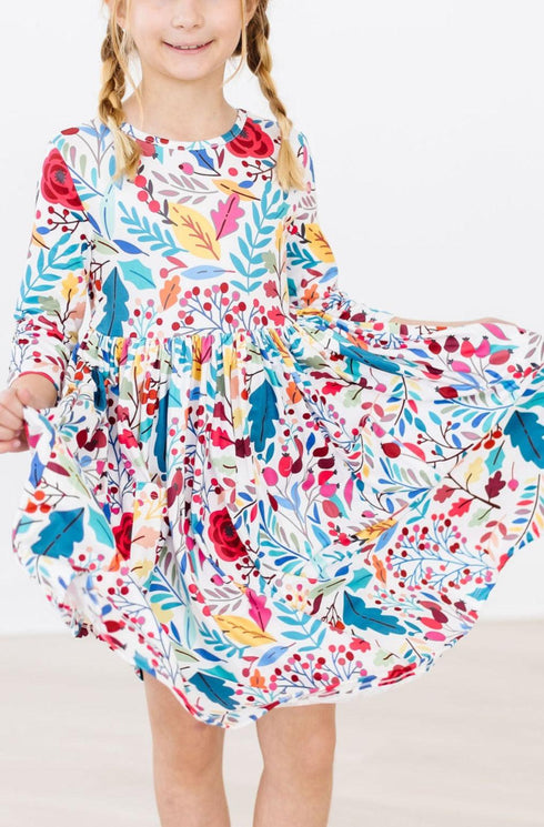 winter-berries-3-4-sleeve-pocket-twirl-dress Mila & Rose - Sophia's Style--45783--6