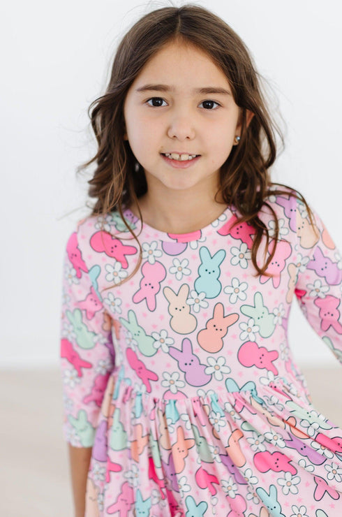 hangin-with-my-peeps-3-4-sleeve-pocket-twirl-dress Mila & Rose - Sophia's Style-8