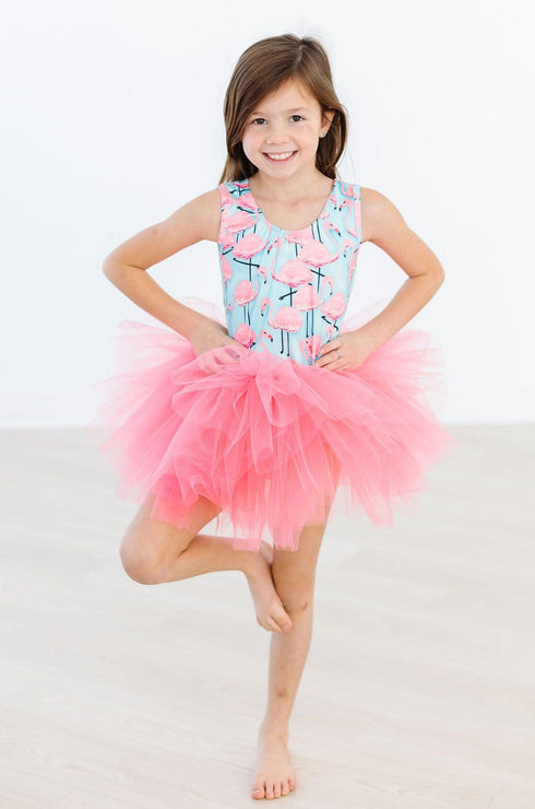 pretty-in-pink-flamingos-tank-tutu-leotard Mila & Rose - Sophia's Style-Pretty in Pink Flamingos Tank Tutu Leotard-6-12M--1