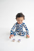 Dream Big Little Co x CoComelon JJ STARRY NIGHT CHECKERS DREAM ROMPER