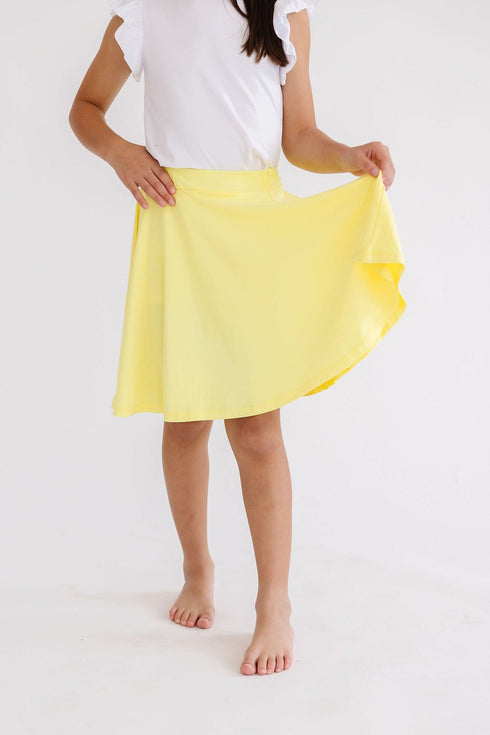 yellow-twirl-skort Mila & Rose at Sophia's Style--4T--5
