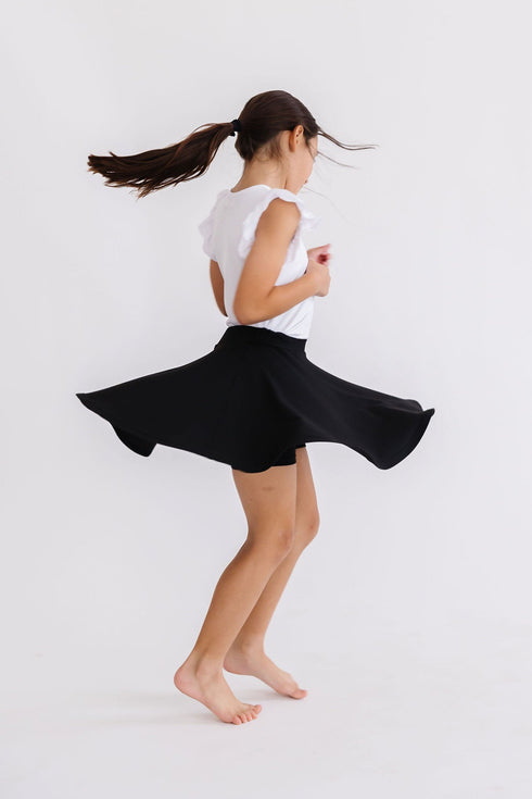 black-twirl-skort Mila & Rose at Sophia's Style--45846--7