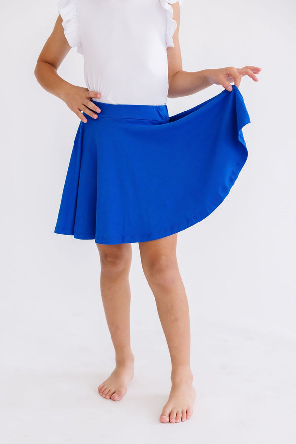 royal-blue-twirl-skort Mila & Rose at Sophia's Style-Royal Blue Twirl Skort-6-12M-Twirl Skort-1