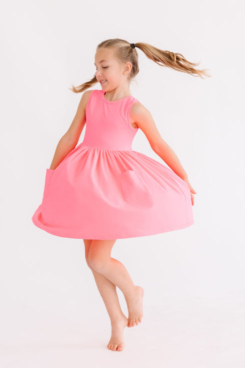 neon-pink-tank-pocket-twirl-dress Mila & Rose - Sophia's Style--12-24M--2