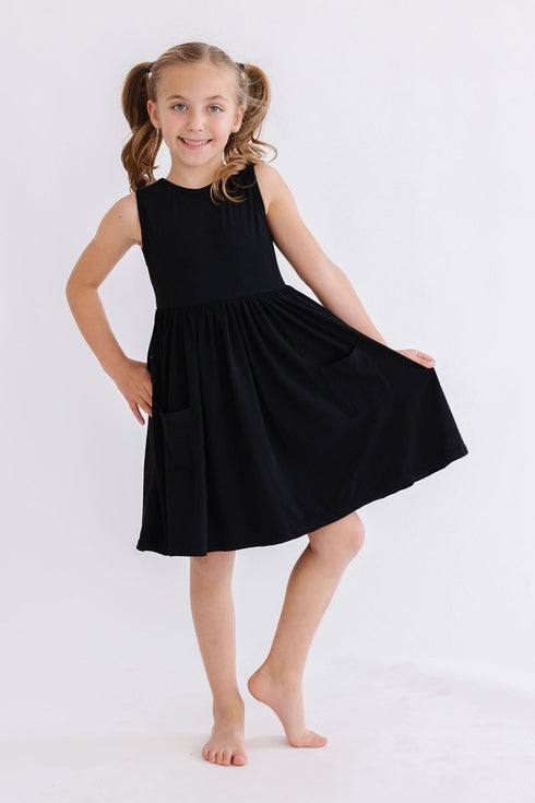 black-tank-pocket-twirl-dress Mila & Rose - Sophia's Style--2T--3