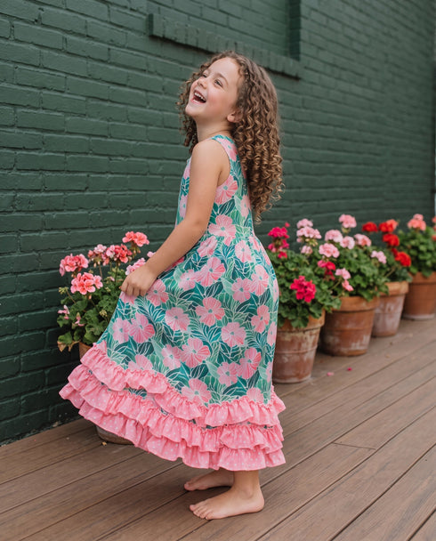 3-tiered-green-tropical-ruffles-dress-adorable-sweetness-sophias-style-2
