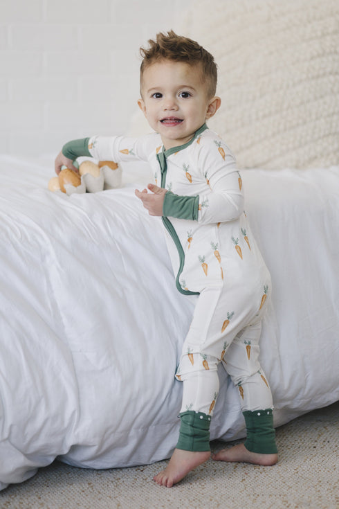 keep-calm-and-carrot-on-bamboo-zippy-romper Little Joy Co - Sophia's Style-2
