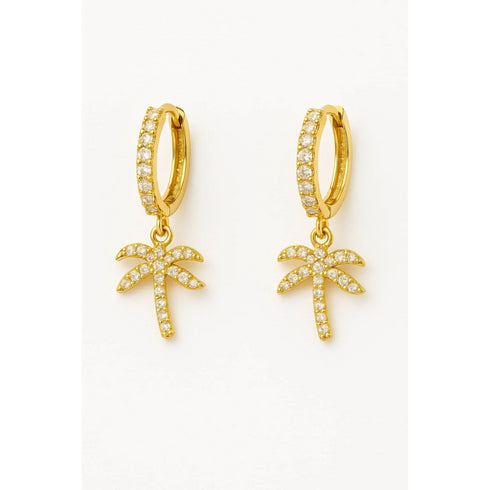palm-tree-hoop-earrings-gold-or-silver-with-cubic-zirconia-Sophia's Style-3