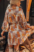 printed-collared-neck-three-quarter-sleeve-mini-shirt-dress OhSoStyled at Sophia's Style-4