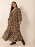 plus-size-printed-v-neck-balloon-sleeve-maxi-dress OhSoStyled - Sophia's Style-4