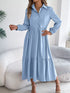 long-sleeve-tiered-button-front-midi-dress-OhSoStyled-Sophia's-Style-12