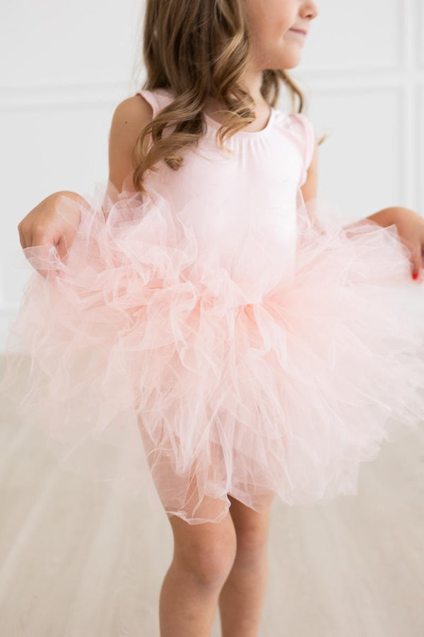 ballet-pink-tank-tutu-leotard Mila & Rose at Sophia's Style-Ballet Pink Tank Tutu Leotard-6-12M-Tutu Leotard Tank-1