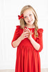 red-3-4-ruffle-twirl-dress Mila & Rose - Sophia's Style-3
