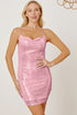 sequin-spaghetti-strap-mini-wrap-dress Sophia's Trends - Sophia's Style-Blush Pink-XL