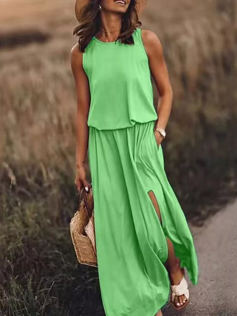full-size-round-neck-sleeveless-slit-maxi-dress-plus-size-OhSoStyled-Sophia's-Style-13