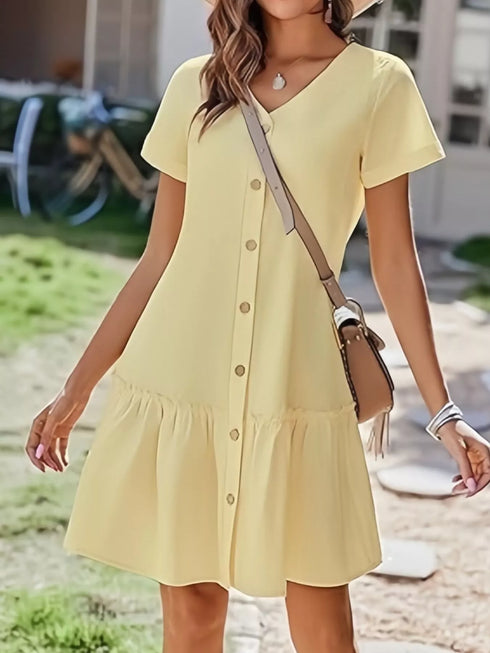 full-size-button-front-short-sleeve-tiered-dress-plus-size-OhSoStyled-Sophia's-Style-5