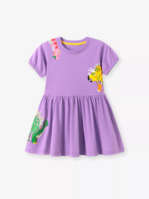 childrens-dinosaur-short-sleeve-dress-ohso-kids-sophias-styleDresses-1